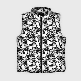 Женский жилет утепленный 3D с принтом Смерть в городе Новоалтайск,  |  | skull | zombie | адамова голова | зомби | кладбище | мертвец | могила | мумия | навь | пират | скелет | ужас | череп | череп и кости | черепок | черепушка