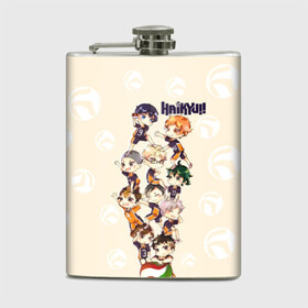 Фляга с принтом Команда Карасуно Haikyuu!! в городе Новоалтайск, металлический корпус | емкость 0,22 л, размер 125 х 94 мм. Виниловая наклейка запечатывается полностью | Тематика изображения на принте: anime | haikyu | haikyuu | karasuno | manga | аниме | асахи азумане | волейбол | волейбольный клуб | вороны | карасуно | коши сугавара | манга | рюноске танака | старшая школа | тобио кагеяма | хаику | хаикую | шоё хината