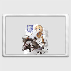 Магнит 45*70 с принтом Attack on Titan в городе Новоалтайск, Пластик | Размер: 78*52 мм; Размер печати: 70*45 | attack on titan | monsters | армин арлерт | атака на титанов | атака титанов | микаса аккерман | монстры | титаны | эрен йегер