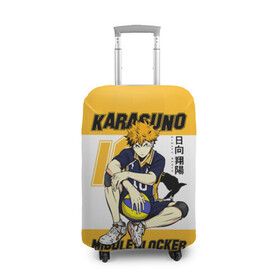 Чехол для чемодана 3D с принтом Хината Шоё Haikyuu!! в городе Новоалтайск, 86% полиэфир, 14% спандекс | двустороннее нанесение принта, прорези для ручек и колес | 10 номер | haikyu | haikyuu | hinata shoyo | karasuno | аниме | волейбол | волейбольный клуб | карасуно | коротышка | красный | мальчик мяч | манга | рыжик | старшая школа | хаикую | чиби чан | шоё хината