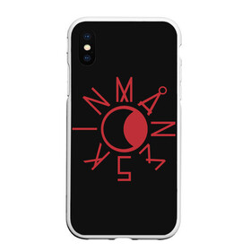 Чехол для iPhone XS Max матовый с принтом Maneskin Logo в городе Новоалтайск, Силикон | Область печати: задняя сторона чехла, без боковых панелей | Тематика изображения на принте: 2021 | 21 | angelis | balo | buoni | damiano | david | de | e | ethan | eurovision | factor | il | lavito | maneskin | pulse | rajah | thomas | victoria | x | zitti | анжелис | виктория | группа | давид | дамиано | де | евровидение | италия 