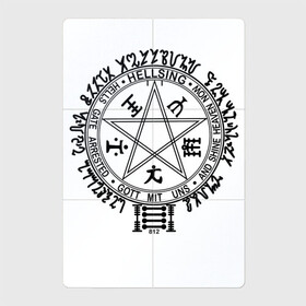 Магнитный плакат 2Х3 с принтом Hellsing Pentagram в городе Новоалтайск, Полимерный материал с магнитным слоем | 6 деталей размером 9*9 см | anime | hellsing | ад | аниме | вампир | демон | демоны | дьявол | крутой подарок | пентаграмма | хелсинг