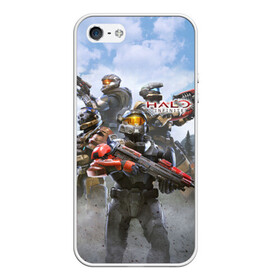 Чехол для iPhone 5/5S матовый с принтом Halo Infinite в городе Новоалтайск, Силикон | Область печати: задняя сторона чехла, без боковых панелей | Тематика изображения на принте: chief | game | guardians | halo | infinite | master | игра | инфинити | мастер чиф | спартанец 117 | хало | хело | шутер