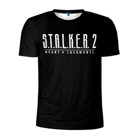 Мужская футболка 3D спортивная с принтом STALKER 2 - Heart of Chernobyl в городе Новоалтайск, 100% полиэстер с улучшенными характеристиками | приталенный силуэт, круглая горловина, широкие плечи, сужается к линии бедра | heart of chernobyl | stalker | stalker 2 | сердце чернобыля | сталкер | сталкер 2