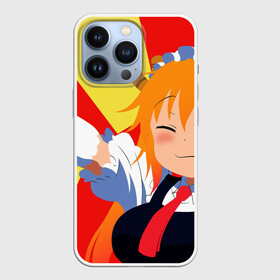 Чехол для iPhone 13 Pro с принтом Тору в городе Новоалтайск,  |  | anime | manga | miss kobayashis dragon maid | аниме | дракон горничная кобаяши | канна камуй | кетцалькоатль | лукоа | макото такия | манга | тору | фафнир