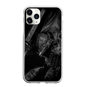 Чехол для iPhone 11 Pro матовый с принтом БЕРСЕРК черно - белый в городе Новоалтайск, Силикон |  | anime | berserk | аниме | берсерк | бесерк | гатс | манга | мультфильм