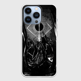 Чехол для iPhone 13 Pro с принтом БЕРСЕРК рисунок в городе Новоалтайск,  |  | Тематика изображения на принте: anime | berserk | аниме | берсерк | бесерк | гатс | манга | мультфильм