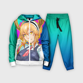Детский костюм 3D с принтом Тору в городе Новоалтайск,  |  | anime | manga | miss kobayashis dragon maid | аниме | дракон горничная кобаяши | канна камуй | кетцалькоатль | лукоа | макото такия | манга | тору | фафнир