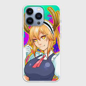 Чехол для iPhone 13 Pro с принтом Тору в городе Новоалтайск,  |  | anime | manga | miss kobayashis dragon maid | аниме | дракон горничная кобаяши | канна камуй | кетцалькоатль | лукоа | макото такия | манга | тору | фафнир