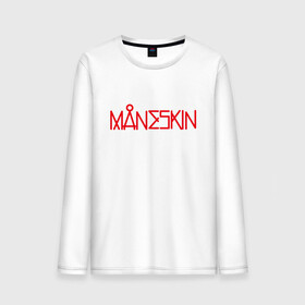 Мужской лонгслив хлопок с принтом Maneskin, Новый логотип в городе Новоалтайск, 100% хлопок |  | eurovision | maneskin | евровидение | логотип | манескин | новый логотип | рок