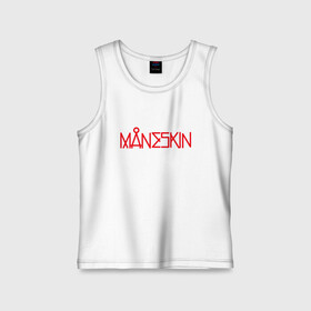 Детская майка хлопок с принтом Maneskin, Новый логотип в городе Новоалтайск,  |  | eurovision | maneskin | евровидение | логотип | манескин | новый логотип | рок