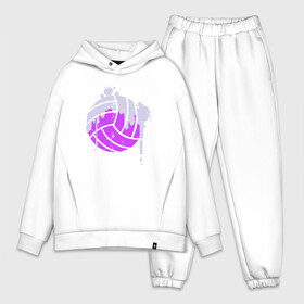 Мужской костюм хлопок OVERSIZE с принтом Мяч   Волейбол в городе Новоалтайск,  |  | ball | beach | game | sport | volley | volleyball | блок | волейбол | волейболист | волейболистка | гол | игра | игрок | мяч | партия | площадка | пляж | пляжный | победа | подача | сет | сетка | солнце | спорт | тренер | чемпион