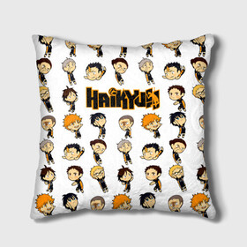 Подушка 3D с принтом Команда школы Карасуно Haikyuu!! в городе Новоалтайск, наволочка – 100% полиэстер, наполнитель – холлофайбер (легкий наполнитель, не вызывает аллергию). | состоит из подушки и наволочки. Наволочка на молнии, легко снимается для стирки | anime | haikyu | haikyuu | karasuno | manga | аниме | асахи азумане | волейбол | волейбольный клуб | вороны | карасуно | коши сугавара | манга | рюноске танака | старшая школа | тобио кагеяма | хаику | хаикую | шоё хината
