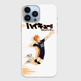 Чехол для iPhone 13 Pro Max с принтом Шоё Хината | Haikyuu в городе Новоалтайск,  |  | Тематика изображения на принте: 10 номер | haikyu | haikyuu | hinata shoyo | karasuno | аниме | волейбол | волейбольный клуб | карасуно | коротышка | красный | мальчик мяч | манга | рыжик | старшая школа | хаикую | чиби чан | шоё хината