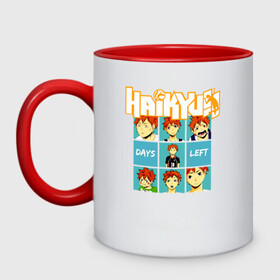 Кружка двухцветная с принтом Шоё Хината Haikyuu!! в городе Новоалтайск, керамика | объем — 330 мл, диаметр — 80 мм. Цветная ручка и кайма сверху, в некоторых цветах — вся внутренняя часть | 10 номер | haikyu | haikyuu | hinata shoyo | karasuno | аниме | волейбол | волейбольный клуб | карасуно | коротышка | красный | мальчик мяч | манга | рыжик | старшая школа | хаикую | чиби чан | шоё хината