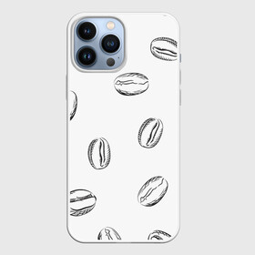Чехол для iPhone 13 Pro Max с принтом Кофейные зёрна в городе Новоалтайск,  |  | coffe | арт | зёрна | иллюстрация | кофе