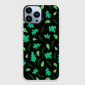 Чехол для iPhone 13 Pro Max с принтом Листопад в городе Новоалтайск,  |  | Тематика изображения на принте: green | leaves | nature | summer | trees | tropical | ветки | вечер | деревья | зеленые листья | зеленый узор | зелень | камуфляж | клен | лепестки | лес | летний принт | лето | листва | листопад | листья | ночь | осень