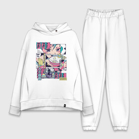 Женский костюм хлопок Oversize с принтом Vaporwave Anime Ramen Shop в городе Новоалтайск,  |  | anime fan | art | japan | japanese | manga character | tokyo | анимация | анимешник | арт | кафе | комикс | комиксы | магазин | манга | отрисовка | паровая волна | пародия | персонаж аниме | прикол | рамен