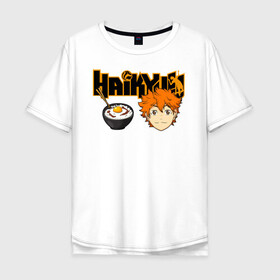 Мужская футболка хлопок Oversize с принтом Шоё Хината | Haikyuu!! в городе Новоалтайск, 100% хлопок | свободный крой, круглый ворот, “спинка” длиннее передней части | 10 номер | haikyu | haikyuu | hinata shoyo | karasuno | аниме | волейбол | волейбольный клуб | карасуно | коротышка | красный | мальчик мяч | манга | рыжик | старшая школа | хаикую | чиби чан | шоё хината