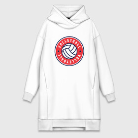 Платье-худи хлопок с принтом Sport   Volleyball в городе Новоалтайск,  |  | ball | beach | game | sport | volley | volleyball | волейбол | волейболист | волейболистка | гол | игра | игрок | мяч | площадка | пляж | пляжный | победа | сетка | спорт | тренер | чемпион
