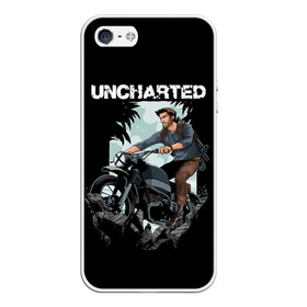 Чехол для iPhone 5/5S матовый с принтом Дерзкий Нейтан в городе Новоалтайск, Силикон | Область печати: задняя сторона чехла, без боковых панелей | game | games | uncharted | анчартед | дрейк | игра | игры | мото | мотоциклы | натан | нейтан
