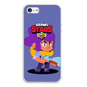 Чехол для iPhone 5/5S матовый с принтом Brawl Stars Шелли в городе Новоалтайск, Силикон | Область печати: задняя сторона чехла, без боковых панелей | android | brawl | brawl stars | clash | game | squeak | stars | андроид | игра | мобильные игры | скуик