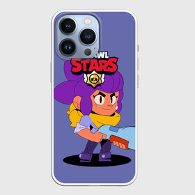 Чехол для iPhone 13 Pro с принтом Brawl Stars Шелли в городе Новоалтайск,  |  | Тематика изображения на принте: android | brawl | brawl stars | clash | game | squeak | stars | андроид | игра | мобильные игры | скуик