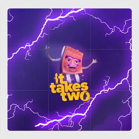 Магнитный плакат 3Х3 с принтом It takes two | DR Hakim (Z) в городе Новоалтайск, Полимерный материал с магнитным слоем | 9 деталей размером 9*9 см | Тематика изображения на принте: hakim | hazelight studios | it takes two | joy | mei | takes two | для этого нужны двое | коди | компьютерная игра | мей | мэй | нужны двое | радость | хаким