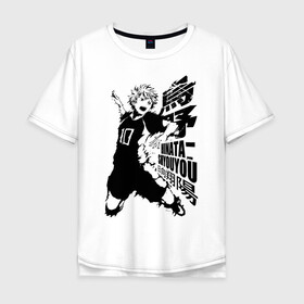 Мужская футболка хлопок Oversize с принтом Шоё Хината мощный удар | Haikyuu!! в городе Новоалтайск, 100% хлопок | свободный крой, круглый ворот, “спинка” длиннее передней части | 10 номер | haikyu | haikyuu | hinata shoyo | karasuno | аниме | волейбол | волейбольный клуб | карасуно | коротышка | красный | мальчик мяч | манга | рыжик | старшая школа | хаикую | чиби чан | шоё хината