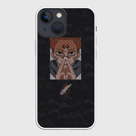 Чехол для iPhone 13 mini с принтом Jujutsu Kaisen в городе Новоалтайск,  |  | Тематика изображения на принте: sukuna | магическая битва | палец | сукуна