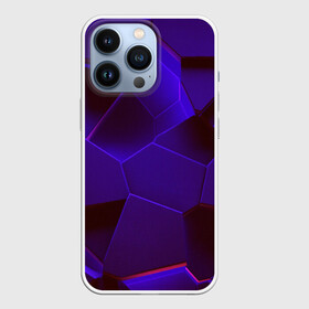 Чехол для iPhone 13 Pro с принтом СИНИЕ ПЛИТЫ 3D в городе Новоалтайск,  |  | Тематика изображения на принте: абстракция | иллюстрация | искусство | культура | свечение | текстура | тени | ультрофиолет