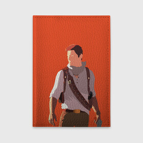 Обложка для автодокументов с принтом Нейтан Морган в городе Новоалтайск, натуральная кожа |  размер 19,9*13 см; внутри 4 больших “конверта” для документов и один маленький отдел — туда идеально встанут права | game | games | uncharted | анчартед | дрейк | игра | игры | натан | нейтан