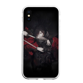 Чехол для iPhone XS Max матовый с принтом ХЯККИМАРУ ДОРОРО DORORO в городе Новоалтайск, Силикон | Область печати: задняя сторона чехла, без боковых панелей | demon | dororo | hyakkimaru | аниме | дайго | дороро | ронин | хяккимару