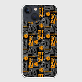 Чехол для iPhone 13 mini с принтом Basketball в городе Новоалтайск,  |  | ball | basketball | championship | chicago bulls | club | competition | game | league | michael jordan | nba | sport | team | tournament | баскетбол | джордан | игра | клуб | майкл джордан | мяч | нба | соревнования | спорт | турнир | чемпионат 