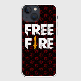 Чехол для iPhone 13 mini с принтом FREEFIRE | PATTERN GARENA (Z) в городе Новоалтайск,  |  | 111dots studio | battlegrounds | free fire | freefire | game | garena | garena free fire | гарена | игра | игры | киберспорт | королевская битва | мобильная игра | онлайн игра | пабг | фри фаер | фрифаер | экшн