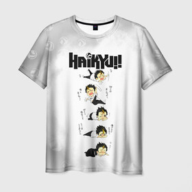 Мужская футболка 3D с принтом Юу Нишиноя в истерике Haikyu!! в городе Новоалтайск, 100% полиэфир | прямой крой, круглый вырез горловины, длина до линии бедер | 4 номер | anime | haikyu | haikyuu | karasuno | manga | аниме | божественный хранитель карасуно | волейбол | волейбольный клуб | карасуно | манга | ноя сан | саеко | старшая школа | супер либеро | хаику | хаикую | юу чан