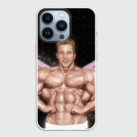 Чехол для iPhone 13 Pro с принтом Billy Space Aquarell в городе Новоалтайск,  |  | aniki | billy | billy herrington | gachi | gachimuchi | van | van darkholm | аники | билли | гачи | гачибасс | гачимучи