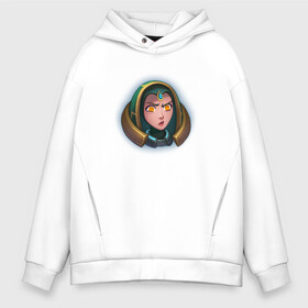 Мужское худи Oversize хлопок с принтом Sona League of Legends в городе Новоалтайск, френч-терри — 70% хлопок, 30% полиэстер. Мягкий теплый начес внутри —100% хлопок | боковые карманы, эластичные манжеты и нижняя кромка, капюшон на магнитной кнопке | league of legends | lol | sona | для детей | игры | лига легенд | смайлик | сона