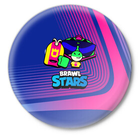 Значок с принтом Плохиш Базз Buzz Brawl Stars в городе Новоалтайск,  металл | круглая форма, металлическая застежка в виде булавки | Тематика изображения на принте: brawl | brawl stars | brawlstars | brawl_stars | buz | buzz | баз | базз | бравл | бравлстарс | буз