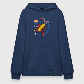 Худи SuperOversize хлопок с принтом Trippy Surreal Scorpion Тату в городе Новоалтайск, 70% хлопок, 30% полиэстер, мягкий начес внутри | карман-кенгуру, эластичная резинка на манжетах и по нижней кромке, двухслойный капюшон
 | centipede | eyes | fashion | halloween | happier alone | horror | scorp | sketch | star | stars | tattoo | глаз | глаза | готовое тату | мистика | мода | мрачный | скорп | скорпид | скорпион | смайлик | сороконожка | счастливее в одиночестве