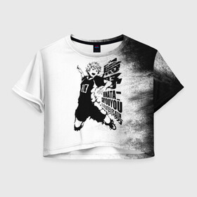 Женская футболка Crop-top 3D с принтом Шоё Хината удар сверху Haikyuu!! в городе Новоалтайск, 100% полиэстер | круглая горловина, длина футболки до линии талии, рукава с отворотами | 10 номер | haikyu | haikyuu | hinata shoyo | karasuno | аниме | волейбол | волейбольный клуб | карасуно | коротышка | красный | мальчик мяч | манга | рыжик | старшая школа | хаикую | чиби чан | шоё хината