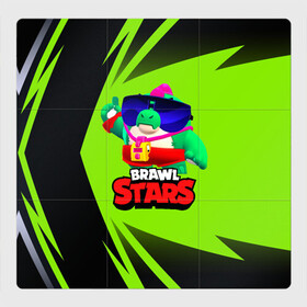 Магнитный плакат 3Х3 с принтом Базз Buzz Brawl Stars в городе Новоалтайск, Полимерный материал с магнитным слоем | 9 деталей размером 9*9 см | brawl | brawl stars | brawlstars | brawl_stars | buz | buzz | баз | базз | бравл | бравлстарс | буз