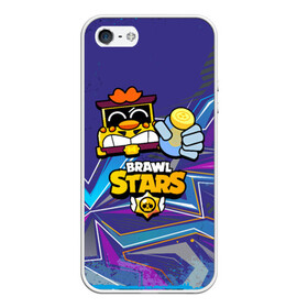 Чехол для iPhone 5/5S матовый с принтом Грифф Griff Brawl Stars в городе Новоалтайск, Силикон | Область печати: задняя сторона чехла, без боковых панелей | brawl | brawl stars | brawlstars | brawl_stars | grif | griff | бравл | бравлстарс | грифф