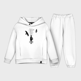 Детский костюм хлопок Oversize с принтом Будущее принадлежит тем кто верит в свои мечты | Шоё Хината в городе Новоалтайск,  |  | 10 номер | haikyu | haikyuu | hinata shoyo | karasuno | аниме | волейбол | волейбольный клуб | карасуно | коротышка | красный | мальчик мяч | манга | рыжик | старшая школа | хаикую | чиби чан | шоё хината