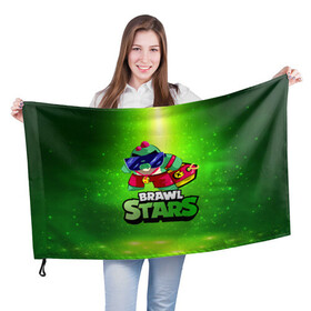 Флаг 3D с принтом Плохиш Базз Buzz Brawl Stars в городе Новоалтайск, 100% полиэстер | плотность ткани — 95 г/м2, размер — 67 х 109 см. Принт наносится с одной стороны | brawl | brawl stars | brawlstars | brawl_stars | buz | buzz | баз | базз | бравл | бравлстарс | буз