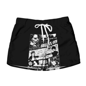 Женские шорты 3D Аста и Юна Черный клевер: в городе Новоалтайск, 100% полиэстер | прямой крой, два кармана без застежек по бокам. Мягкая трикотажная резинка на поясе, внутри которой широкие завязки. Длина до середины бедра | asta | black clover | noelle | yuno | аниме | аста | клеверочек | ноель | ноэль | черный клевер | юна