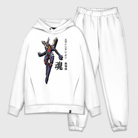 Мужской костюм хлопок OVERSIZE с принтом Синдзи, ева 01 в городе Новоалтайск,  |  | eva | evangelion | nerv | vaporwave | аниме | аска | ева00 | ева01 | ева02 | евангелион | манга | рей | роботы | синдзи