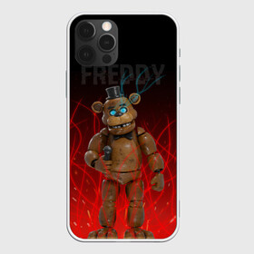 Чехол для iPhone 12 Pro Max с принтом FNAF FREDDY в городе Новоалтайск, Силикон |  | игры | искры | красный | стиль | фнаф | фредди
