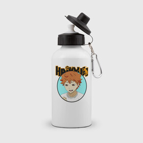 Бутылка спортивная с принтом Шоё Хината Haikyu!! в городе Новоалтайск, металл | емкость — 500 мл, в комплекте две пластиковые крышки и карабин для крепления | 10 номер | haikyu | haikyuu | hinata shoyo | karasuno | аниме | волейбол | волейбольный клуб | карасуно | коротышка | красный | мальчик мяч | манга | рыжик | старшая школа | хаикую | чиби чан | шоё хината