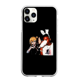 Чехол для iPhone 11 Pro матовый с принтом Gangsta kaguya в городе Новоалтайск, Силикон |  | Тематика изображения на принте: chocolate bunny | kaguya | афро | любовь | молоко